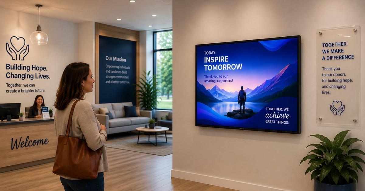 using AI for digital signage content