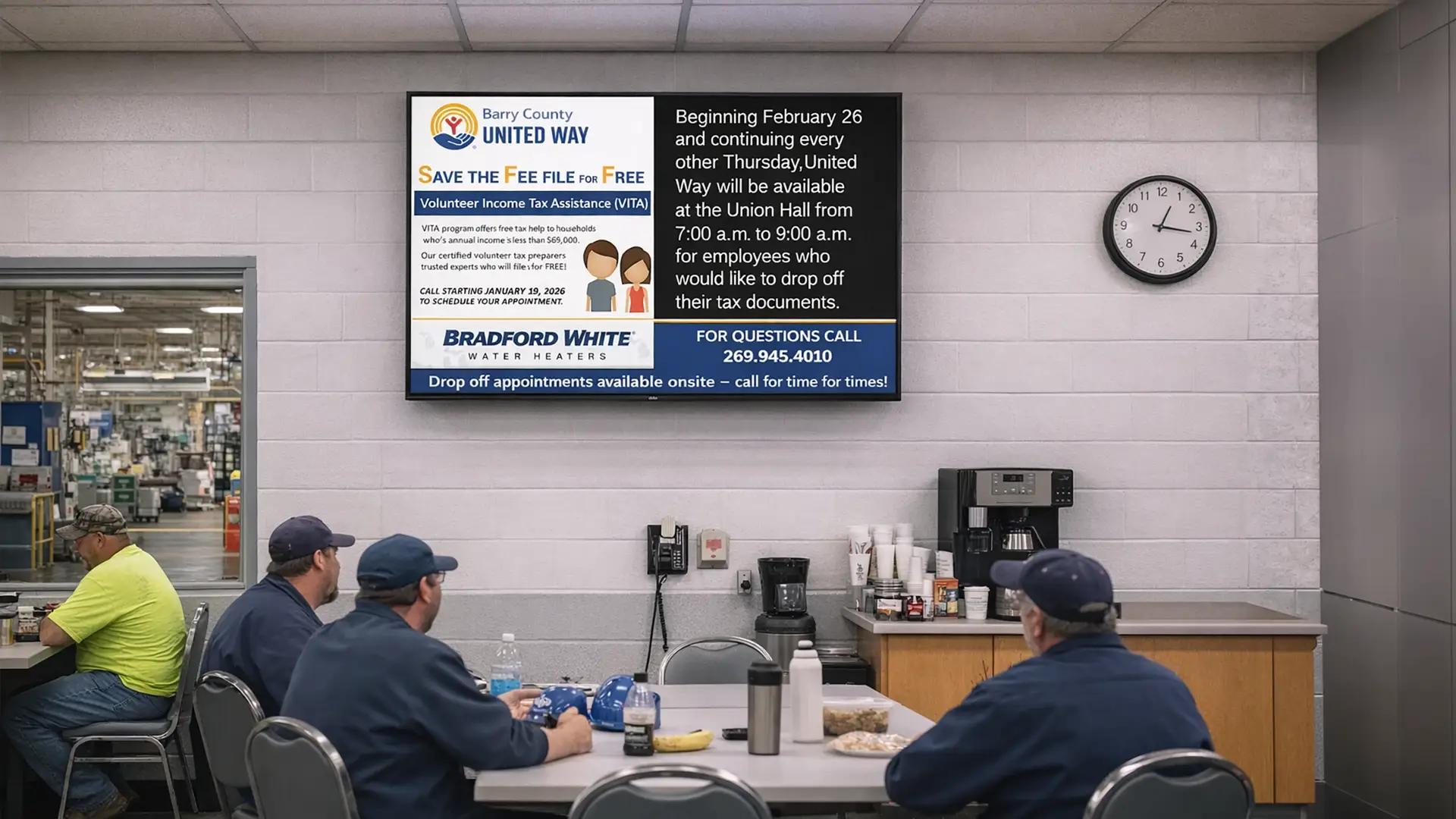 Why Digital Signage Is Becoming Essential for Manufacturing in 2026