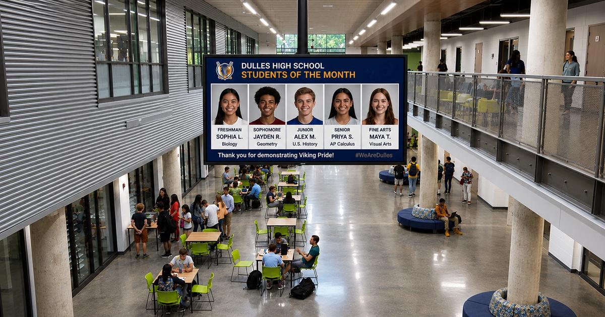 school digital signage software