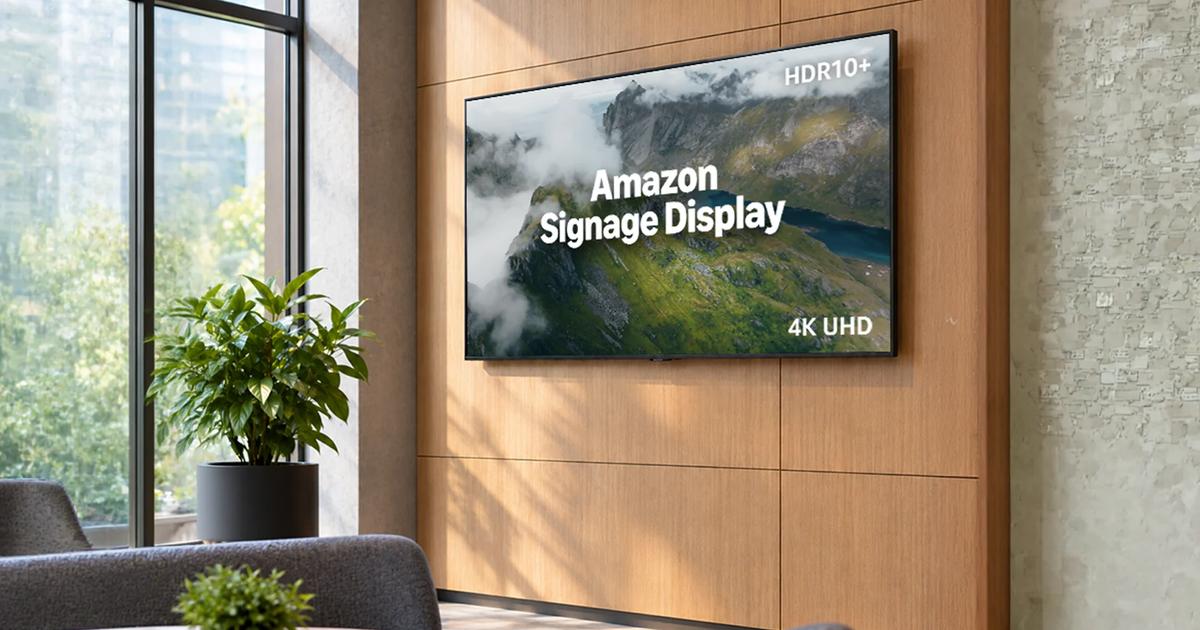 Amazon Signage Display all-in-one