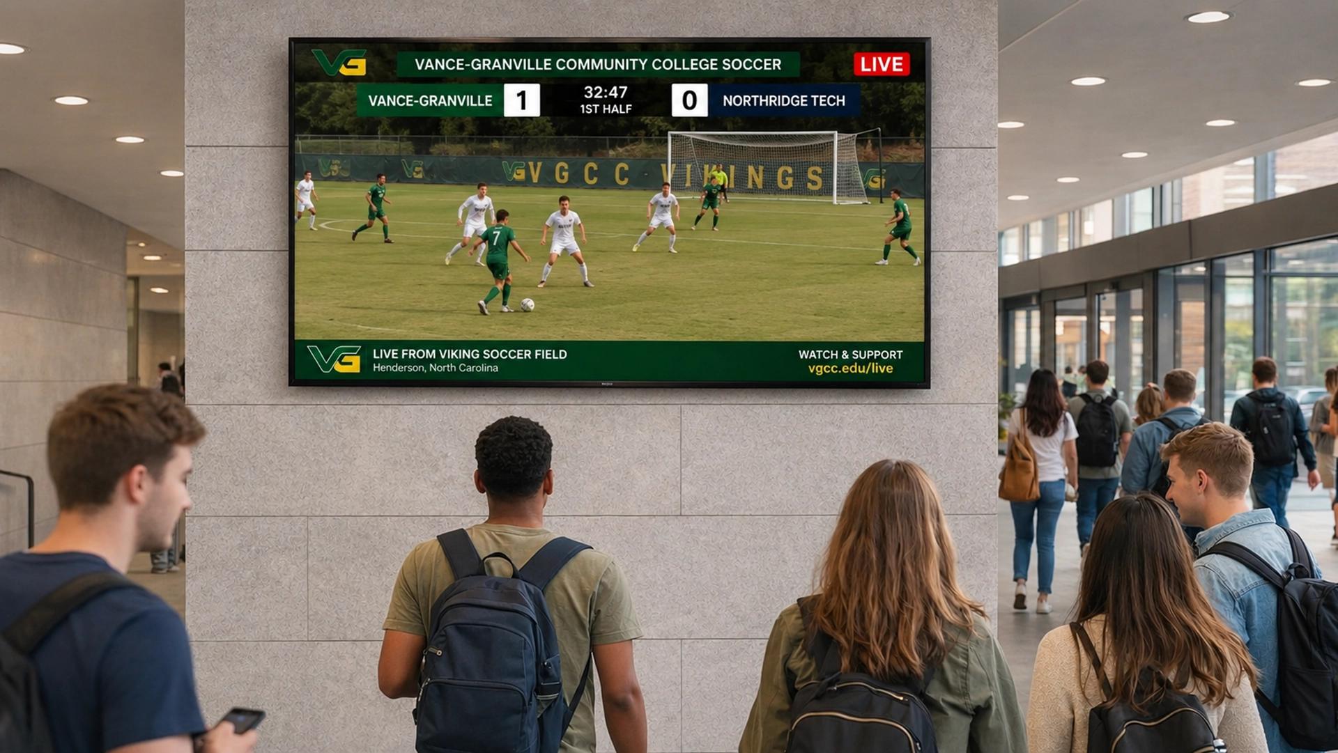 livestream events digital signage arreya software