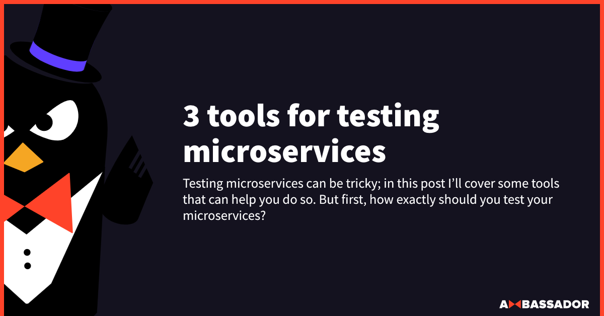 Thumbnail for resource: "3 tools for testing microservices "