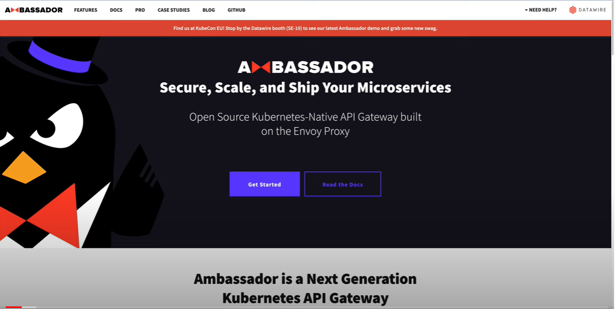 Thumbnail for resource: "Consul Service Mesh with Ambassador"