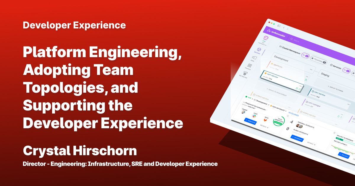 Thumbnail for resource: "Platform Engineering, Adopting Team Topologies, and Supporting the Developer Experience "