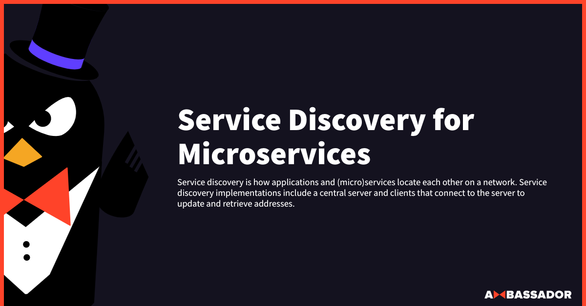 Thumbnail for resource: "Service Discovery for Microservices"