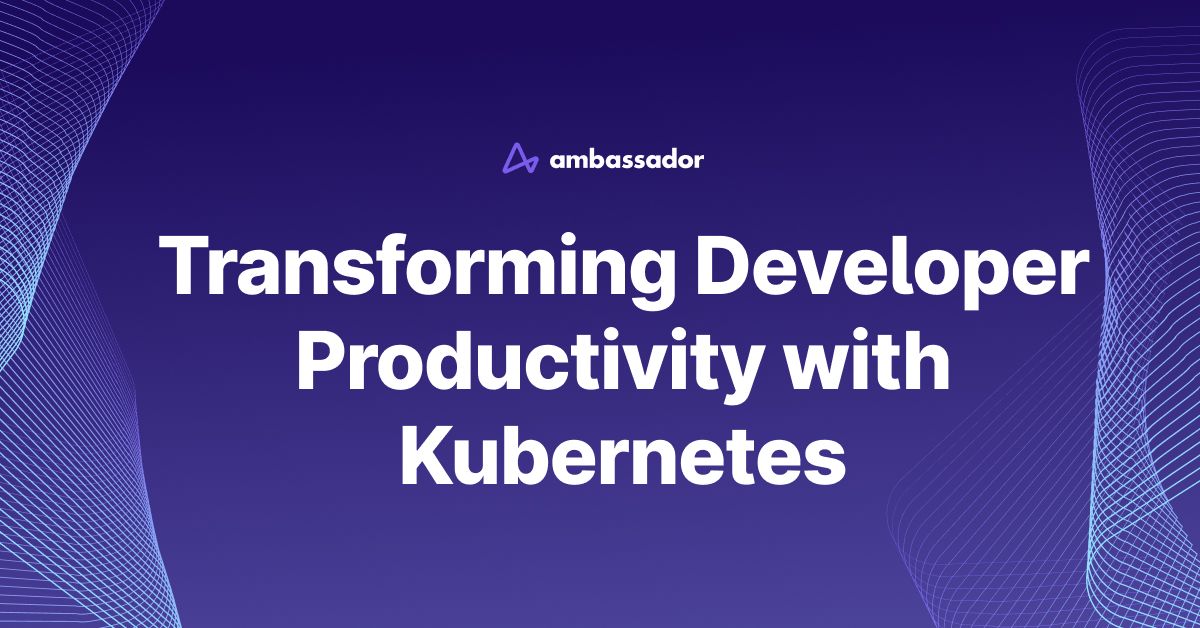 Thumbnail for resource: "Transforming Developer Productivity with Kubernetes"
