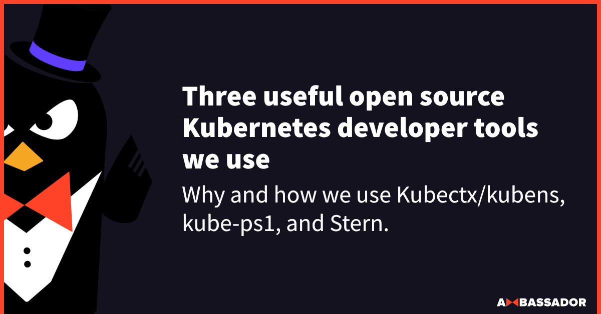 Thumbnail for resource: "Three useful open source Kubernetes developer tools we use"