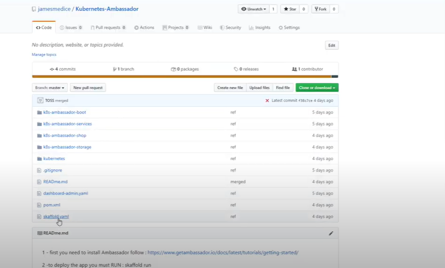 Thumbnail for resource: "Kubernetes Microservices with Ambassador"