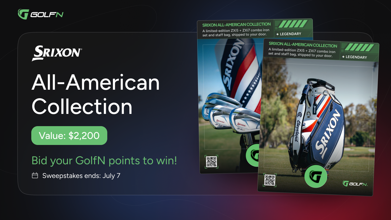SIR RONDS 'S サーロンドス アクセサリーボックス 美品 Win the Srixon All-American Collection: Limited Edition Combo