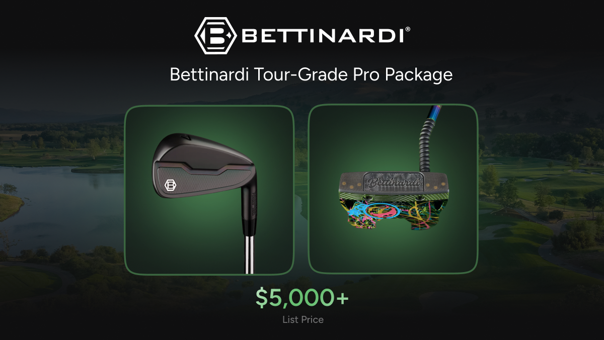 The next G Covers Prize: Bettinari Golf Tour-Grade Pro Package