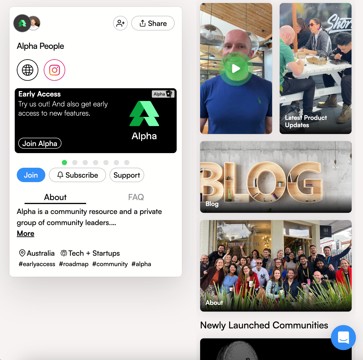 Alpha - Our Community of Early Adopters Thumbnail Image
