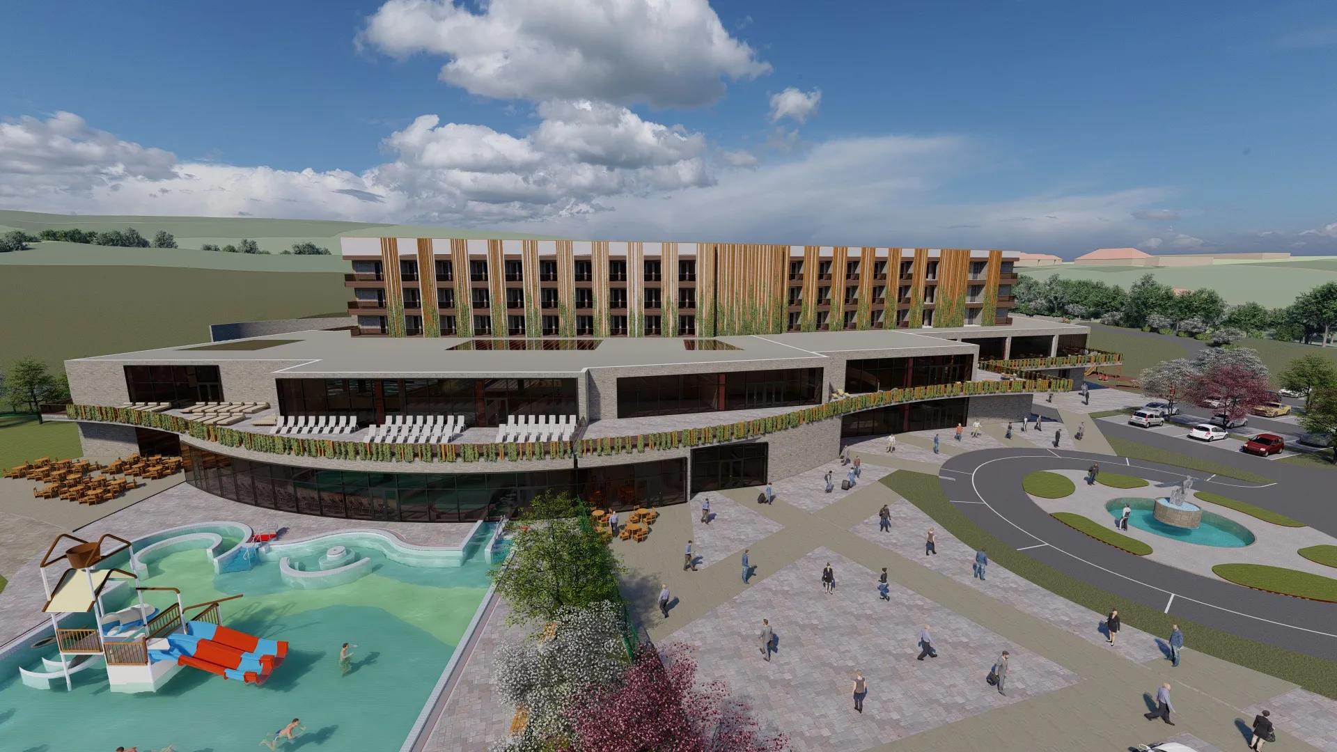 Etyek Fürdő- és Szállodafejlesztés, üdülőfalu és sportcentrum - Image 1