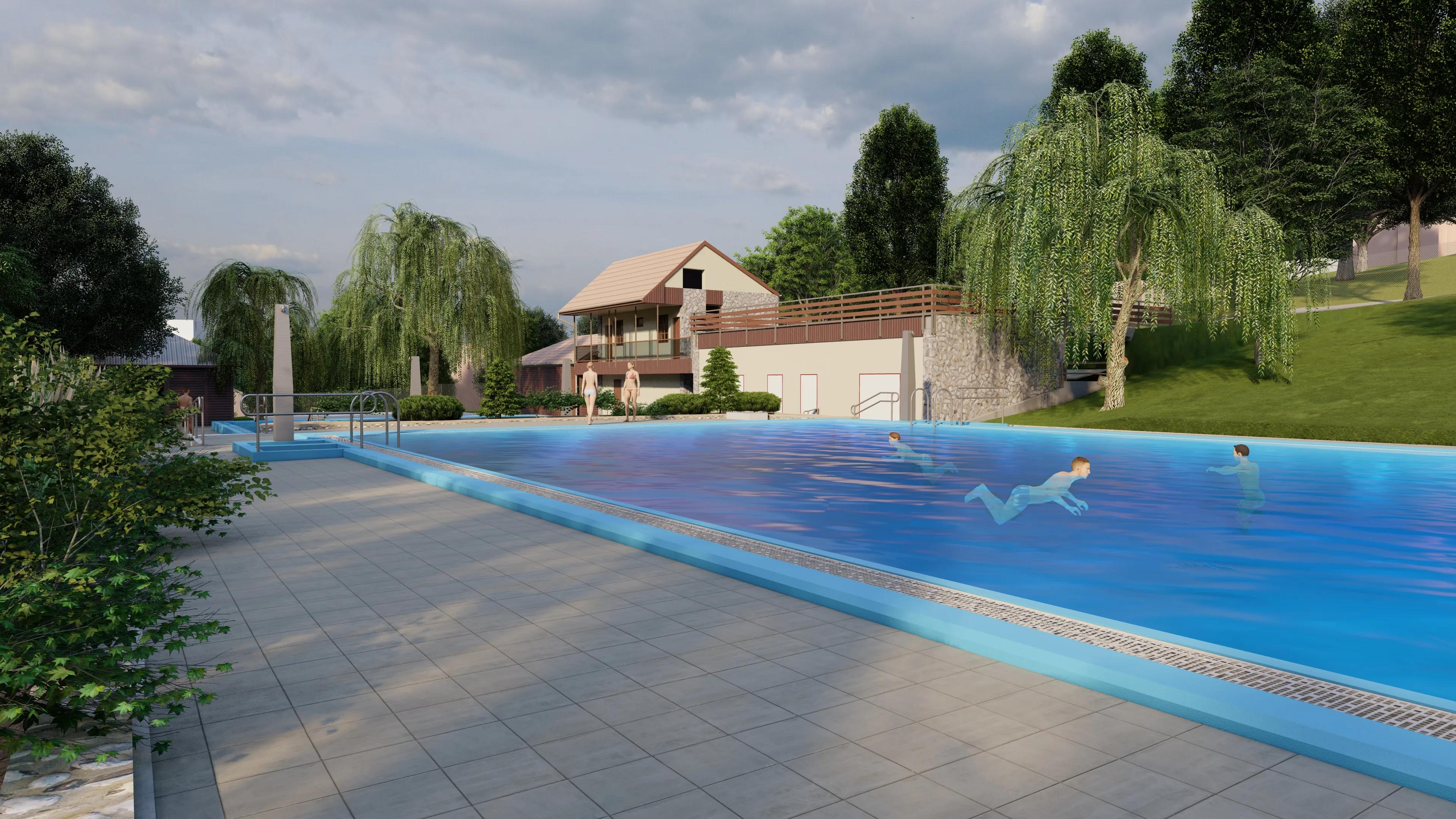 Budapest Óbuda Szabadidőpark medencepark rekonstrukciója - Image 4