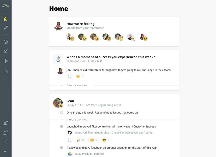 Get status updates out of meetings