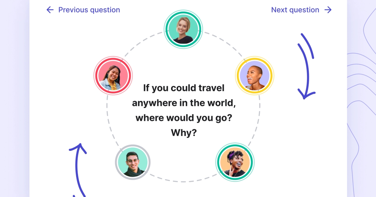 303 Best Team Icebreaker Questions for Work (2022) | Range