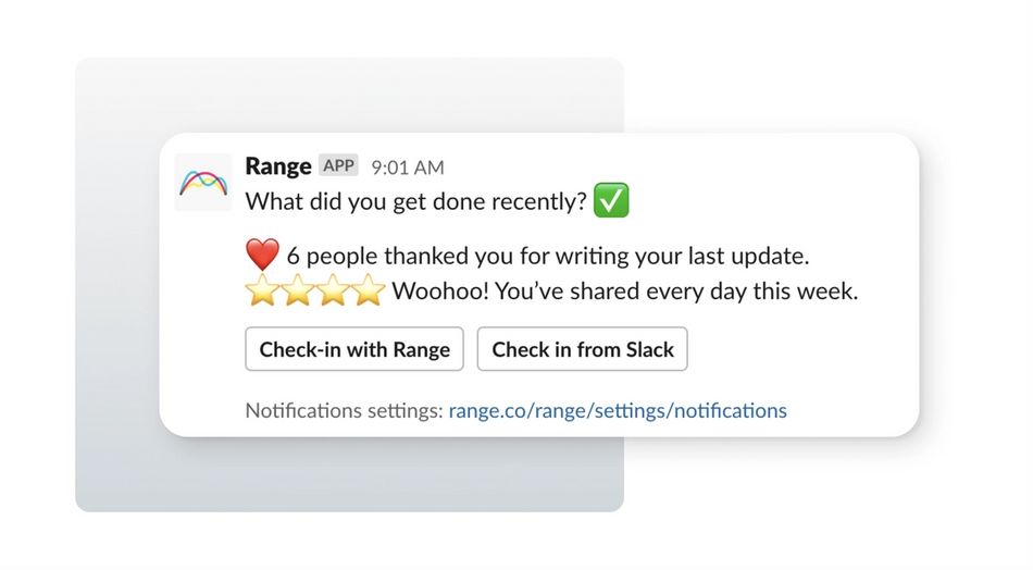 Slack UI design showing Direct Messages