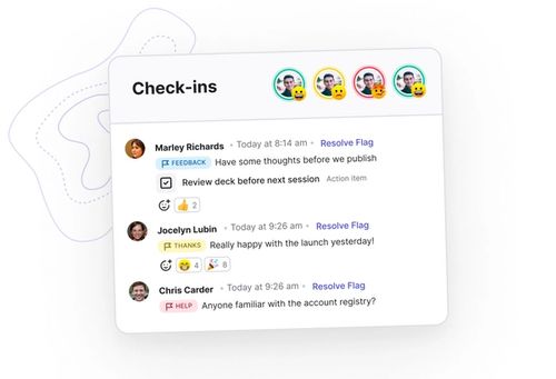 Review Check-in highlights in one place