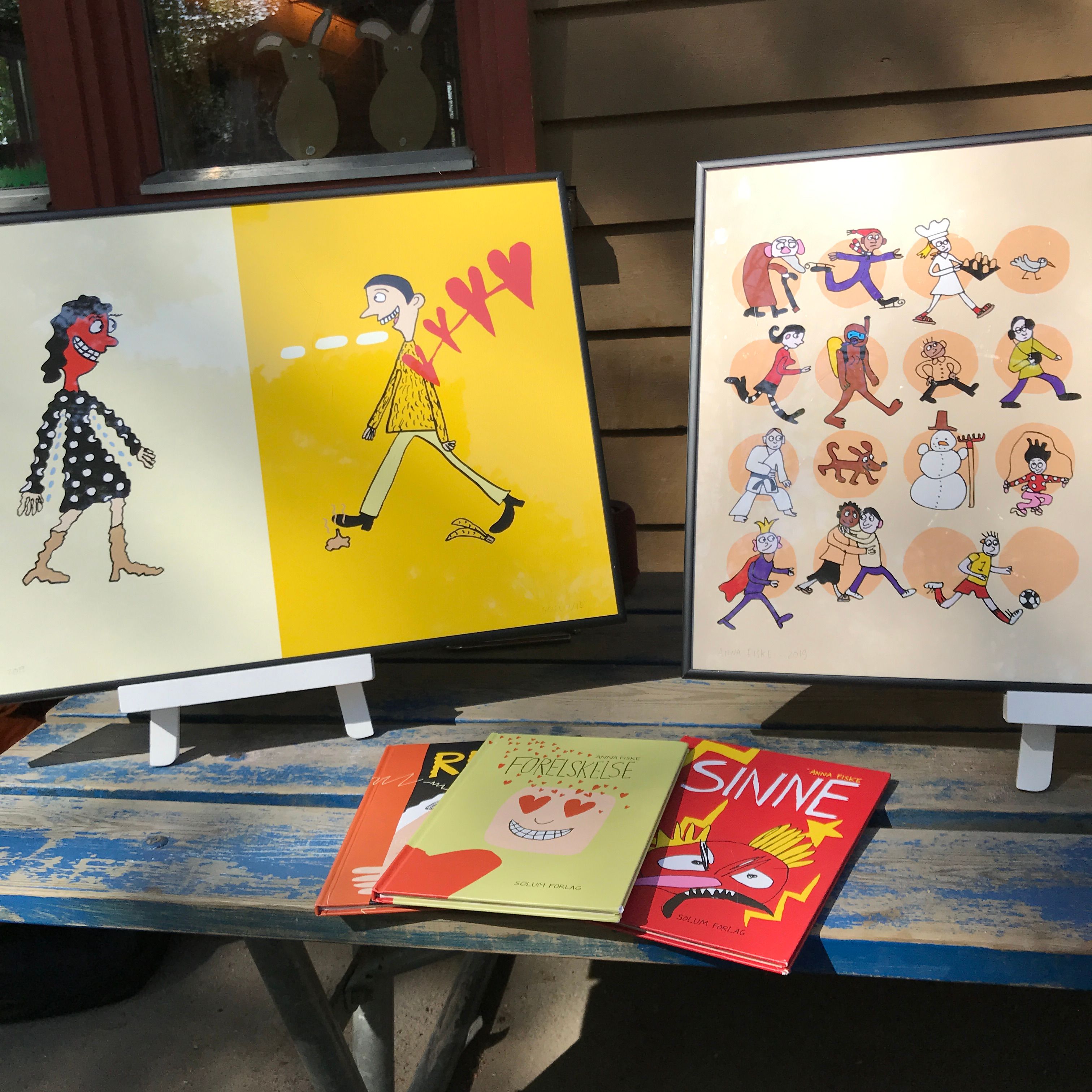 kunstformidling  til barn, Følelsesbiblioteket, Anna Fiske