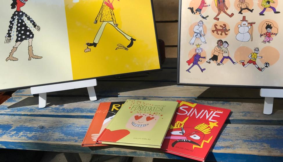 kunstformidling til barn, Følelsesbiblioteket, Anna Fiske