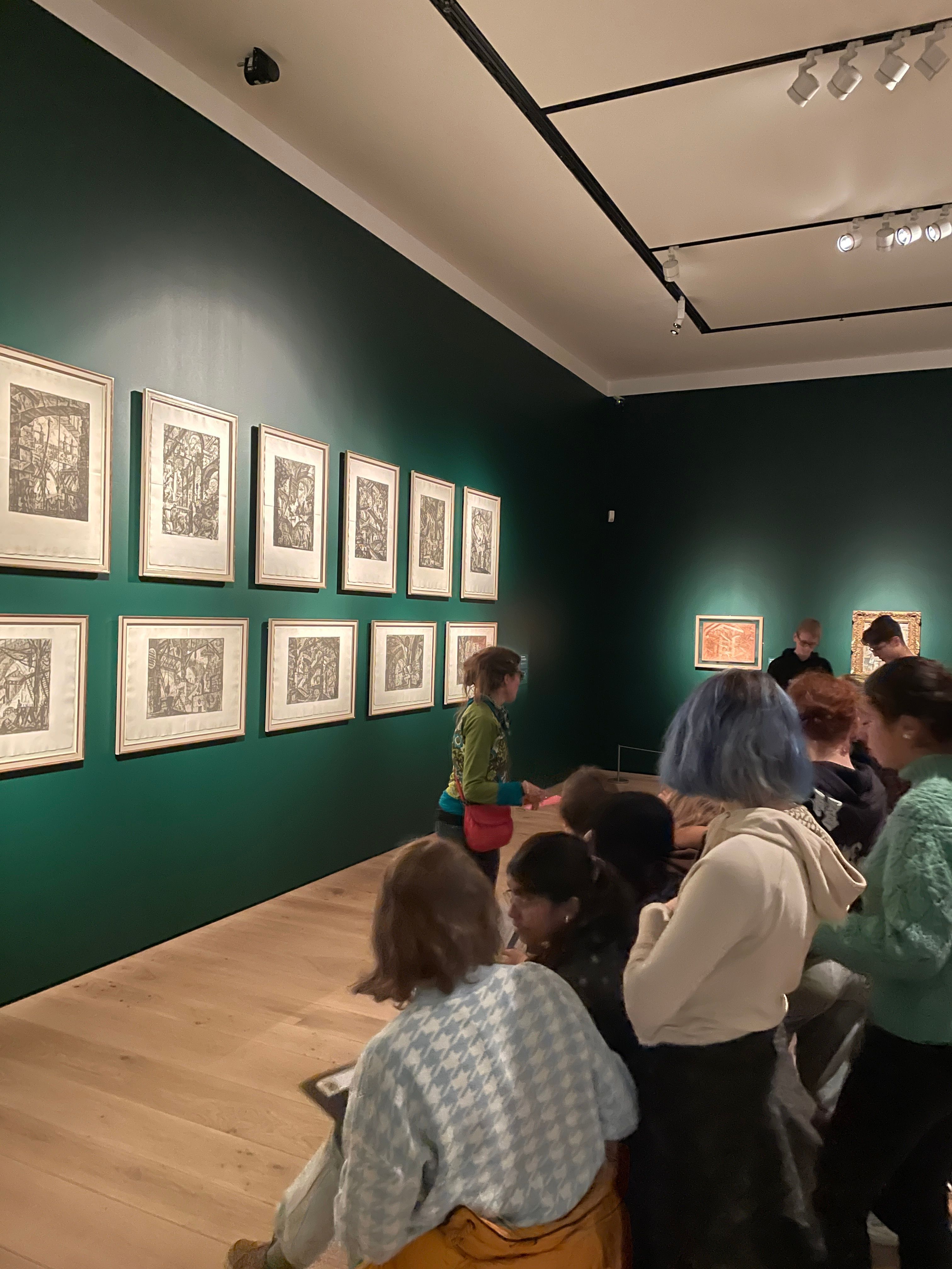 Omvisning med Marianne på Nasjonalmuseet.