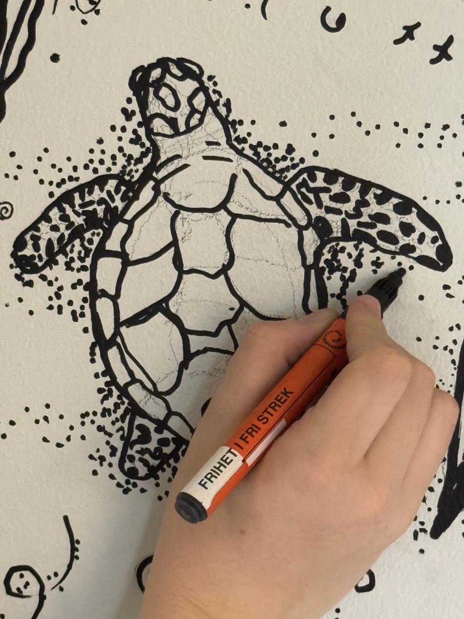 tegnestafetten er i gang