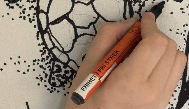 tegnestafetten er i gang