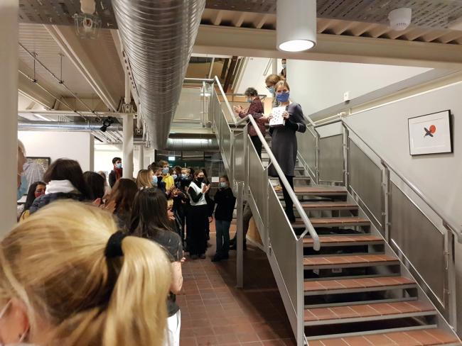 høytidelig åpning av utstillingen