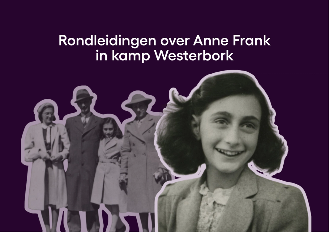 Oude zwart-wit foto's van Anne Frank en familie Frank