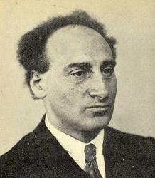 Zwart-wit portretfoto van Philip Mechanicus