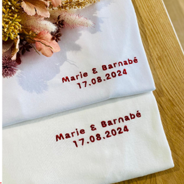 Réalisation Broderie