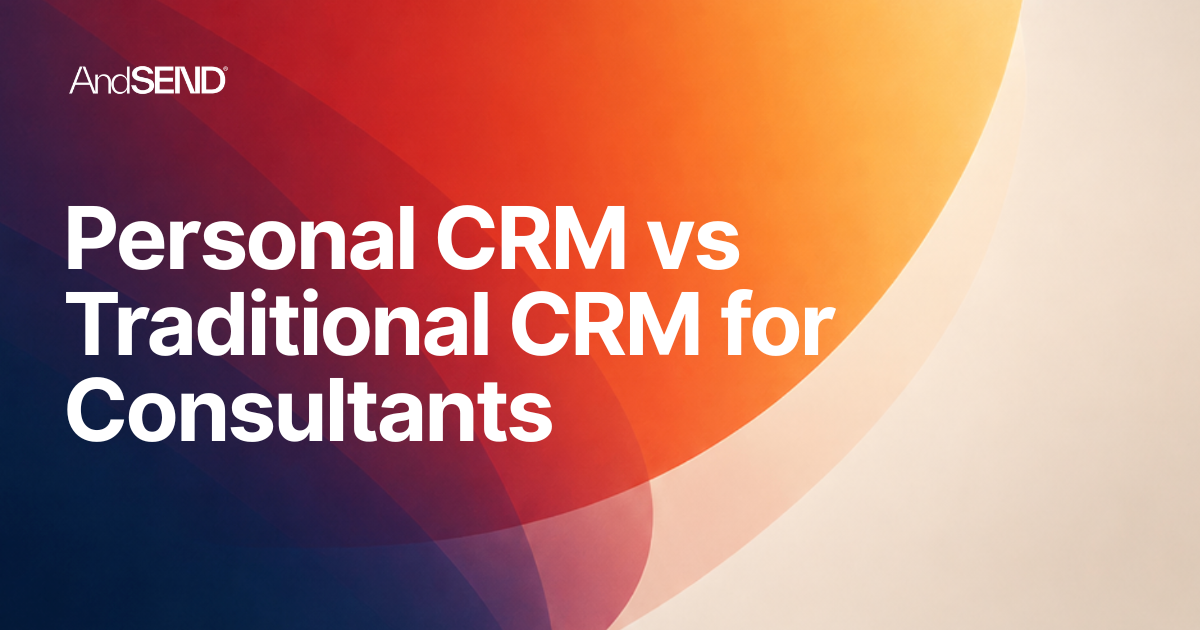 Image for Personal CRM vs Traditional CRM for Consultants