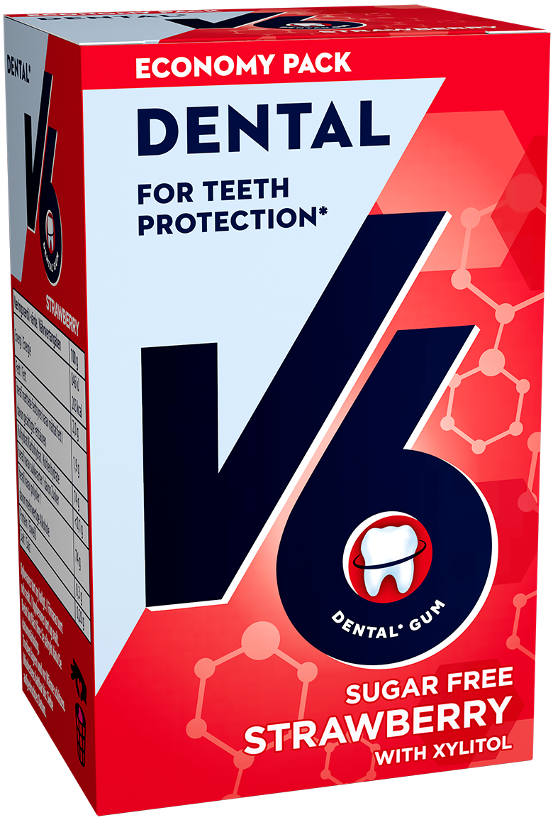 V6 Dental Strawberry Mint