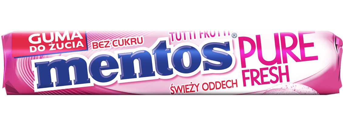 Mentos Pure Fresh TUTTI FRUTTI Rolka 