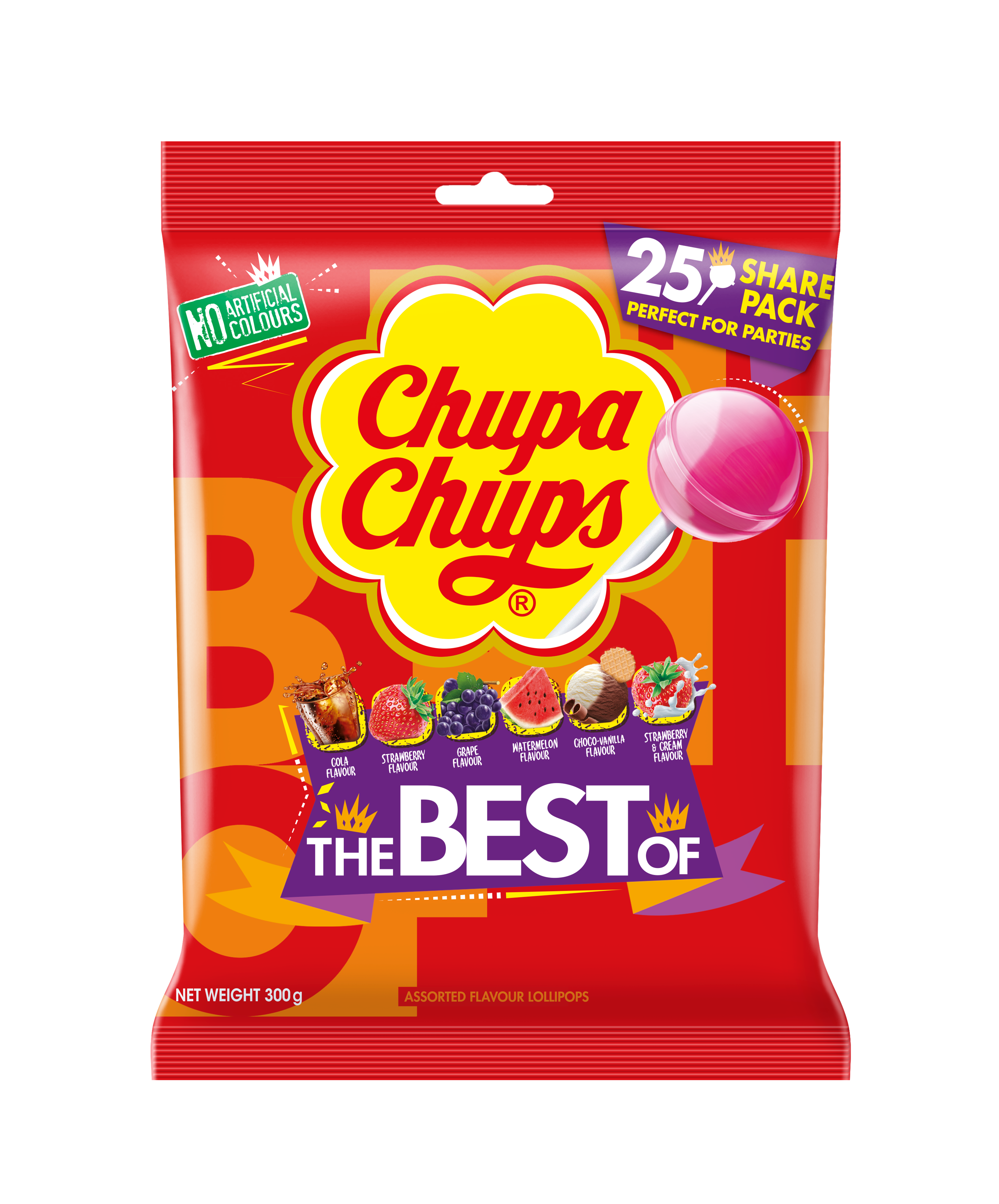 Classic 'The Best Of' 25 Piece Bag With Paper Stick