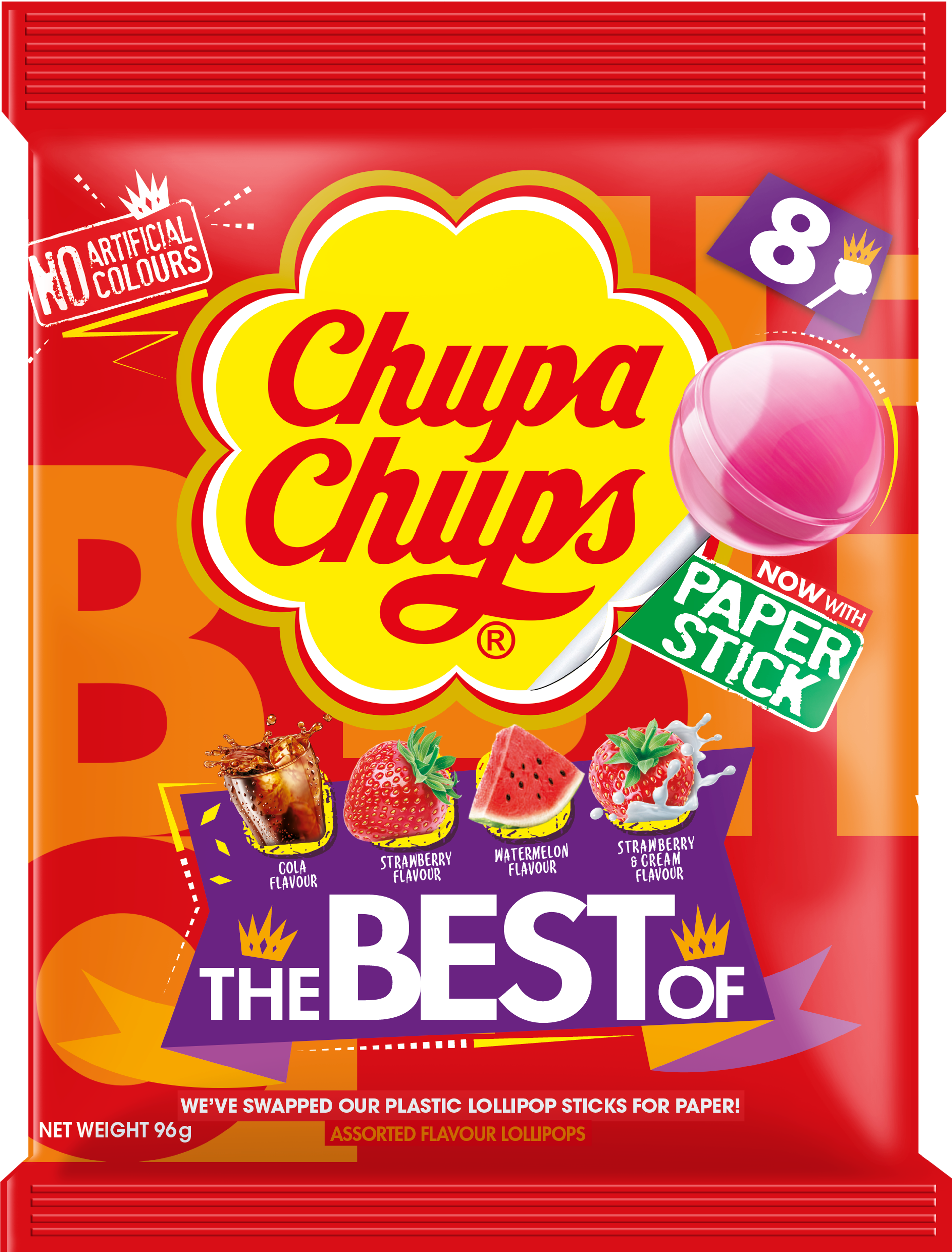 Classic 'The Best Of' 8 Piece Bag with Paper Stick