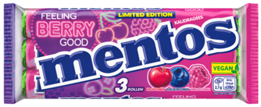 Mentos Feeling Berry Good 3-Pack