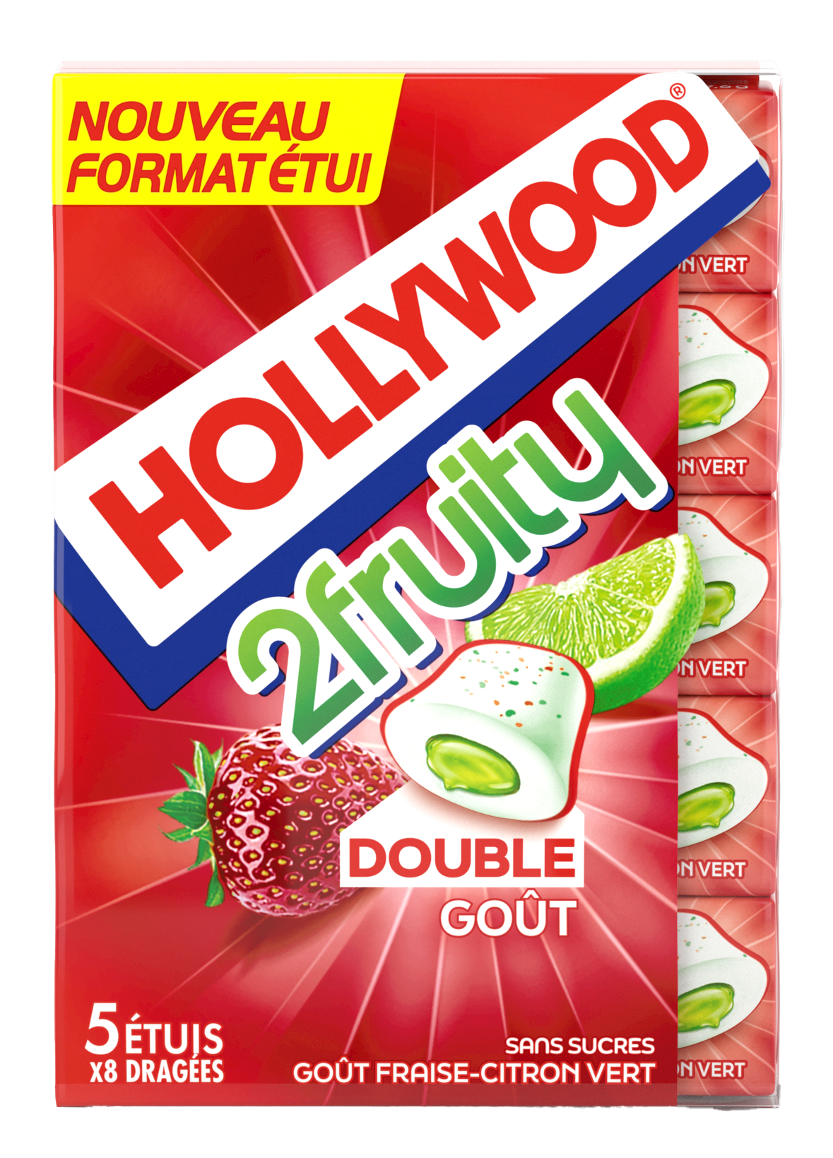 2Fruity parfum Fraise Citron Vert en étuis