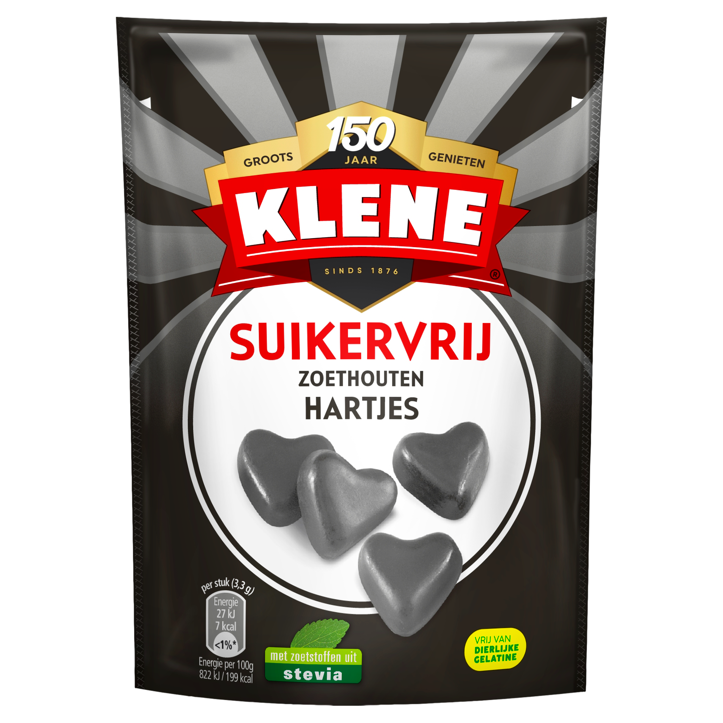 Klene Suikervrije Zoethouten Hartjes