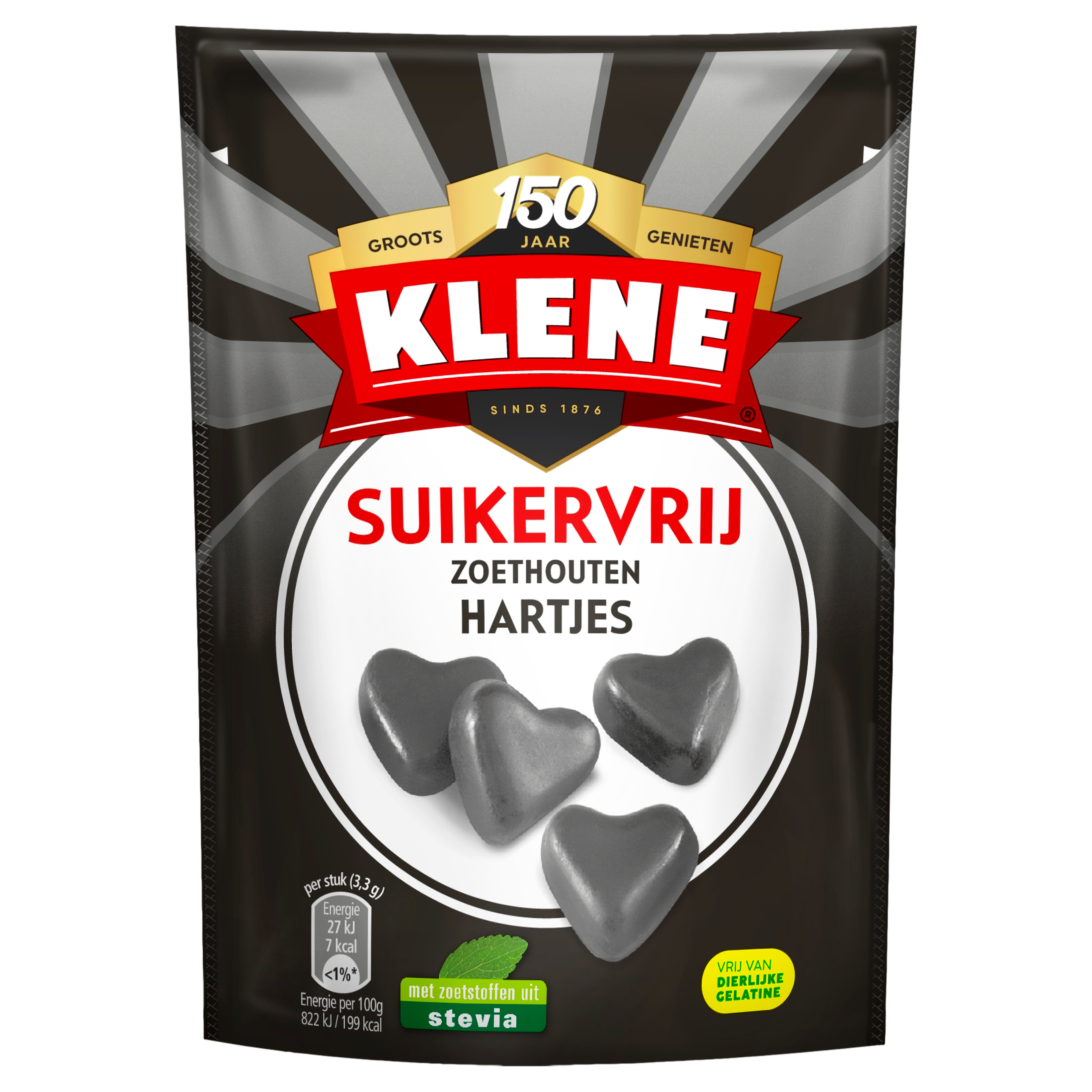 Klene Suikervrije Zoethouten Hartjes