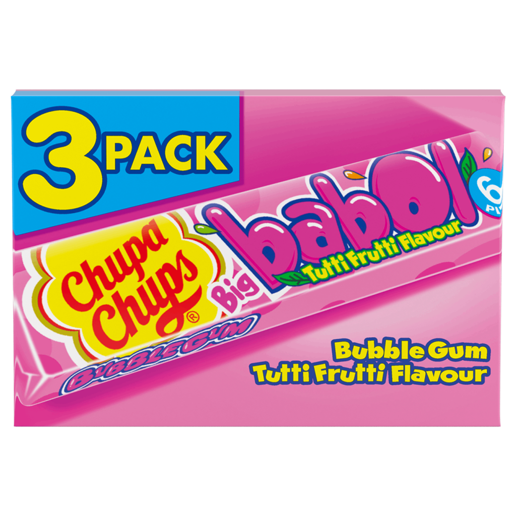 Big Babol Tutti Frutti 3 pack