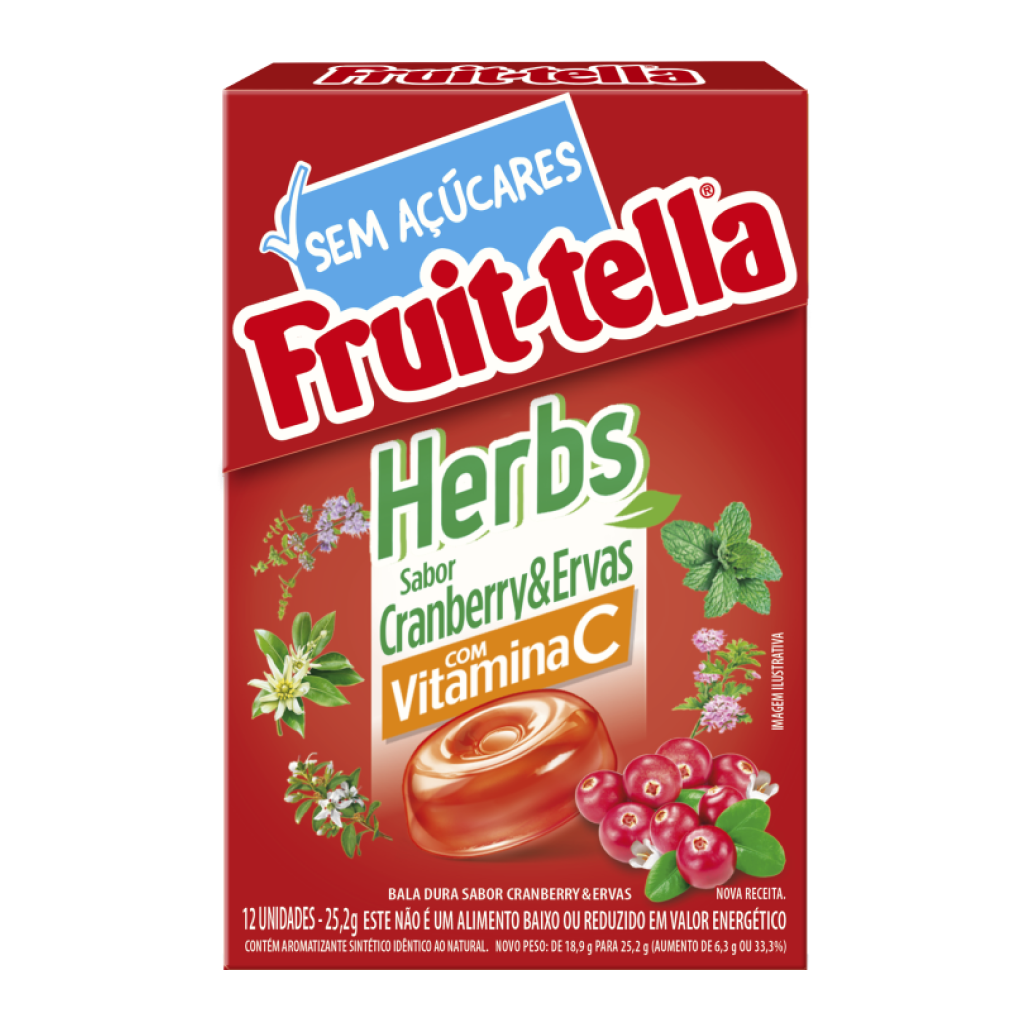 Fruittella Herbs Cranberry