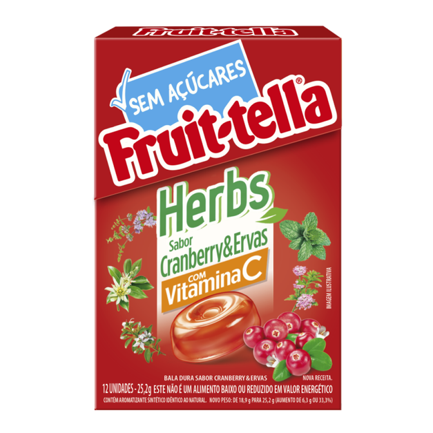 Fruittella Herbs Cranberry | Fruittella