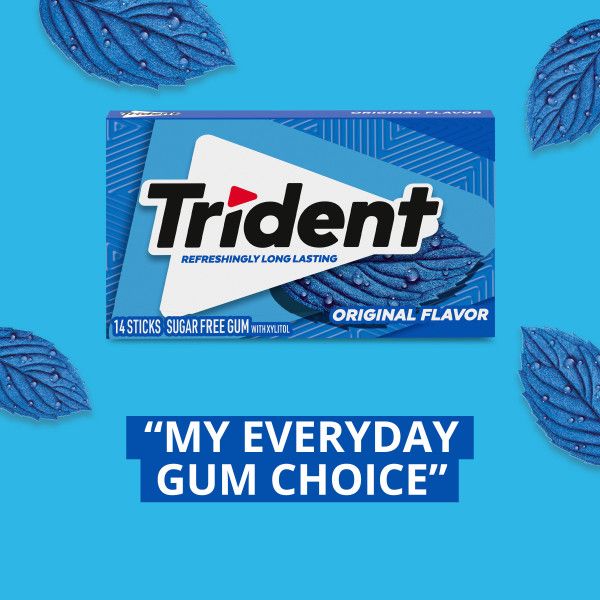 Trident Original - Value Pack (8 packs - 14 pieces each) | Trident US