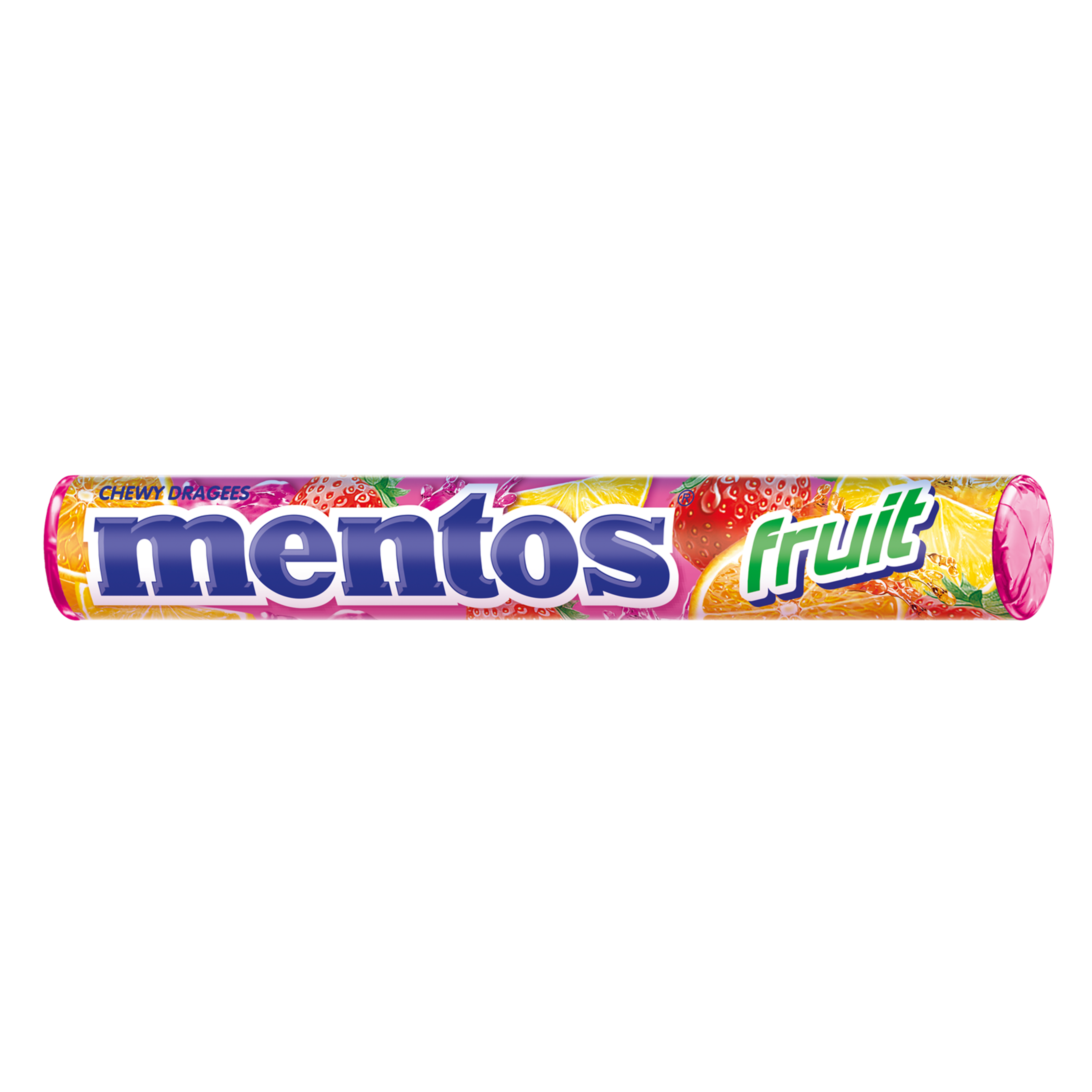 Mentos Chewy Sweets Candy Fruit 14pcs Roll