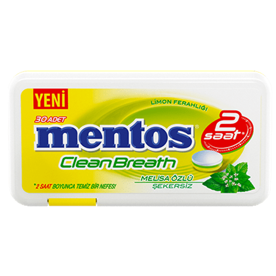 Mentos CleanBreath Limon Ferahlığı