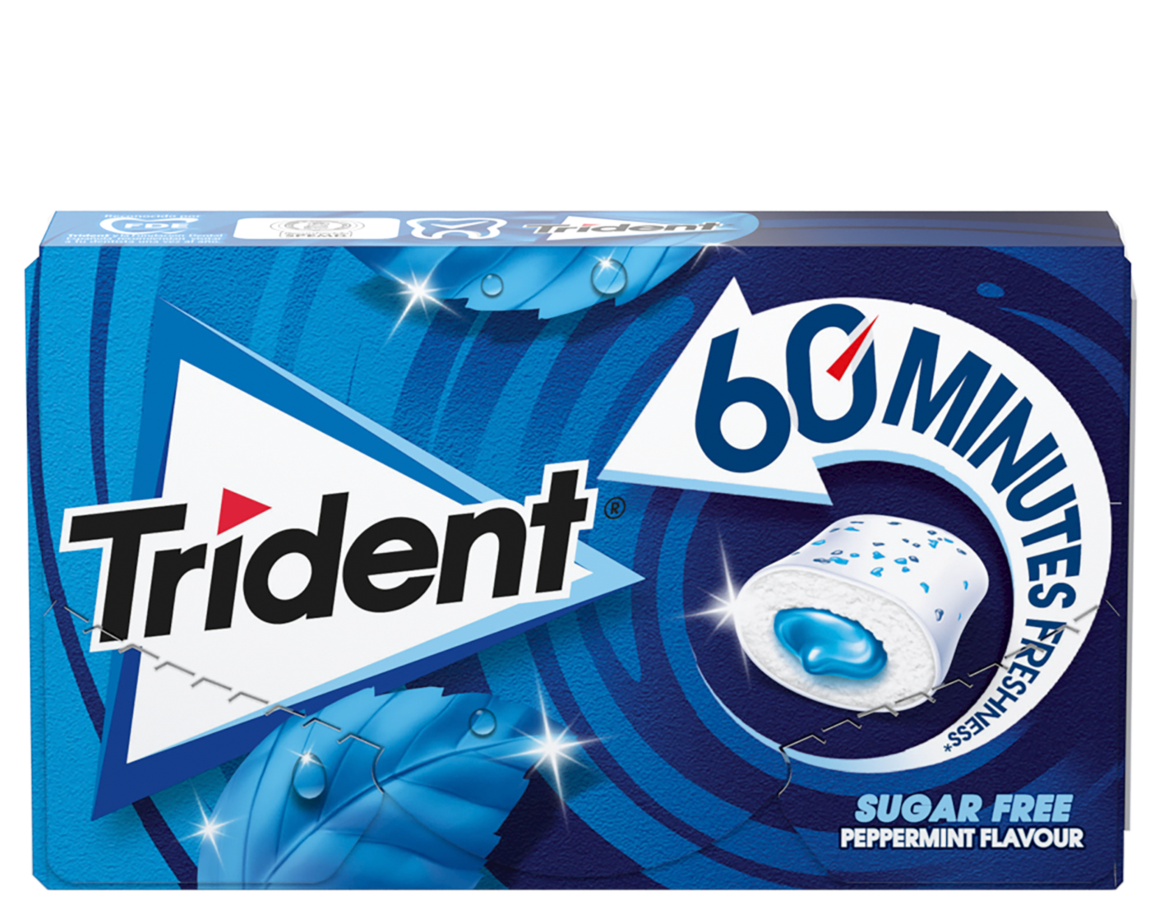 Trident 60 minutos - Gragea Menta