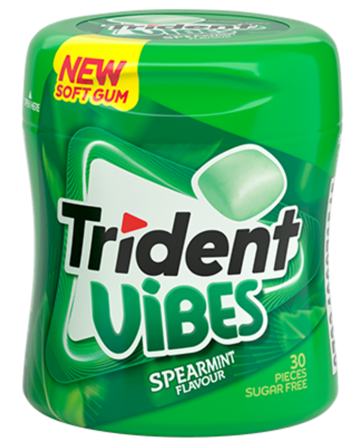 Trident Vibes Hortelã Garrafa
