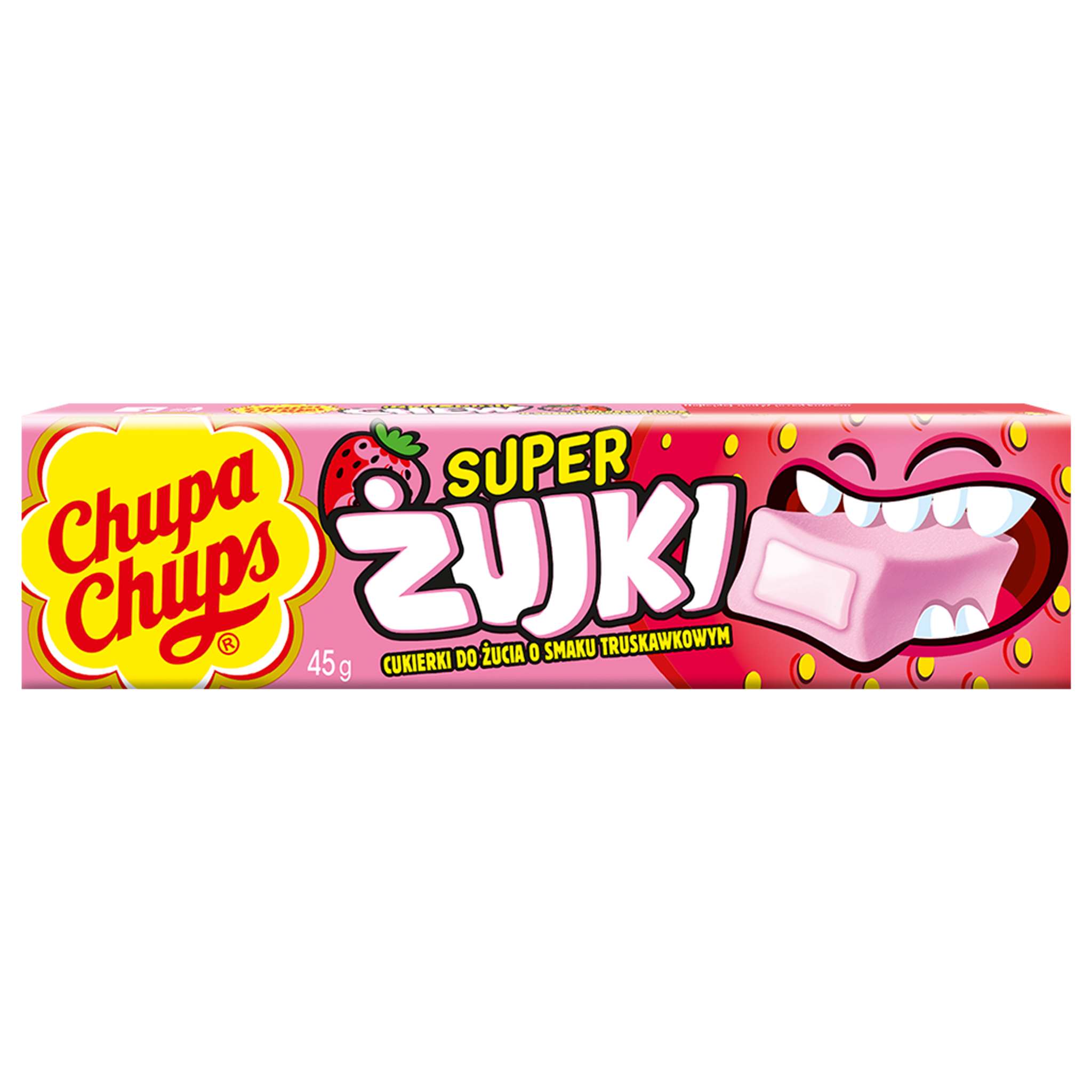 Super Żujki o smaku truskawkowym
