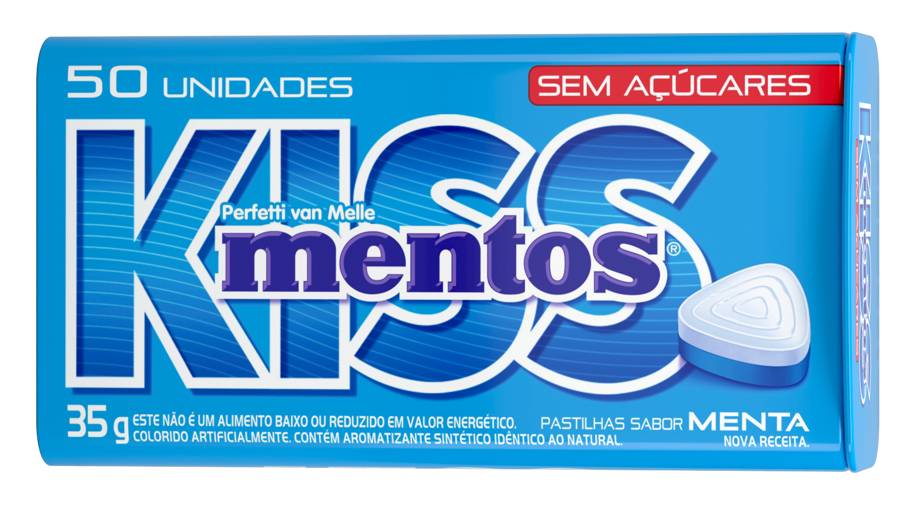 Mentos Kiss Mint Lata