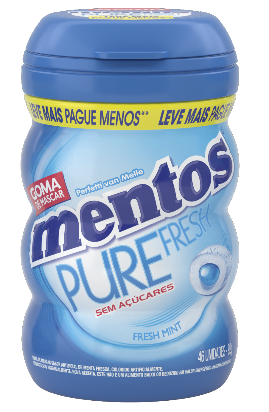mentos19品 Mentos Pure Fresh Mint Big Bottle | Mentos Brazil